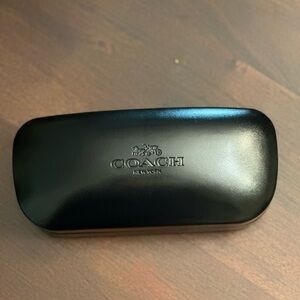 Coach Clamshell Sunglasses Case & Microfiber Cloth